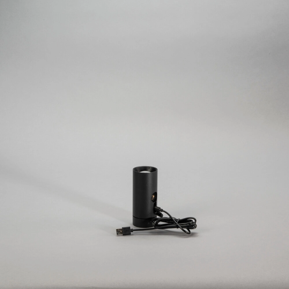 Lampe de table rechargeable Multi noir avec aimant KonstSmide 7318307844757