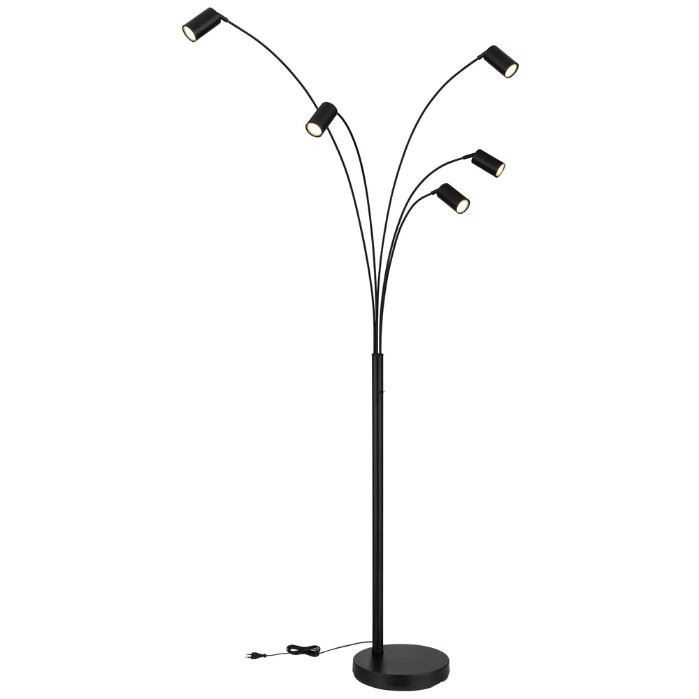 Lampe de pied Robby Noir Globo 9007371468782