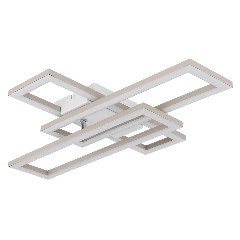 Plafonnier moderne Wilton brun sable 40cm Globo 9007371575800