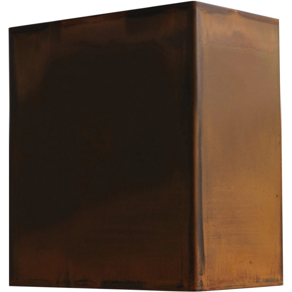 Applique - Vers le bas Metallico Brun rouille