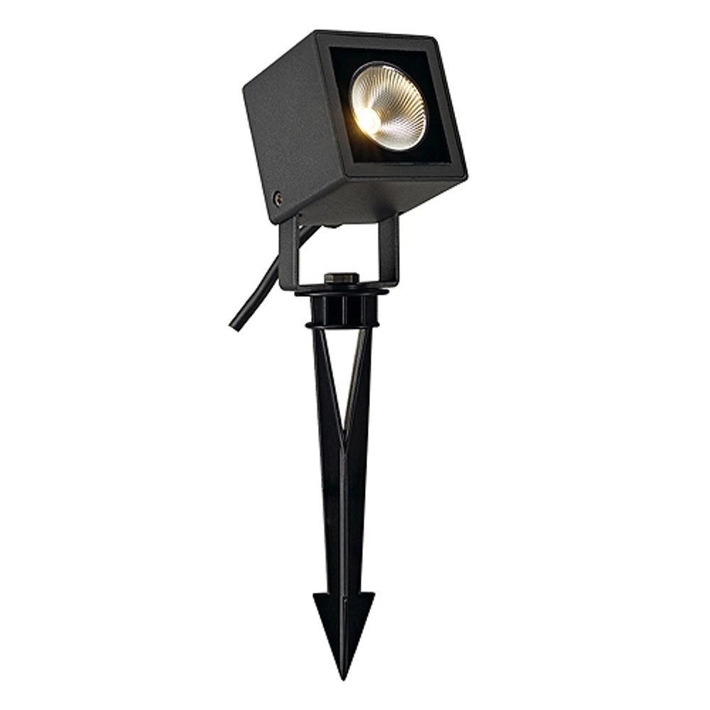 Projecteur LED de jardin Nautilus Square LED avec piquet de terre SLV 4024163140775