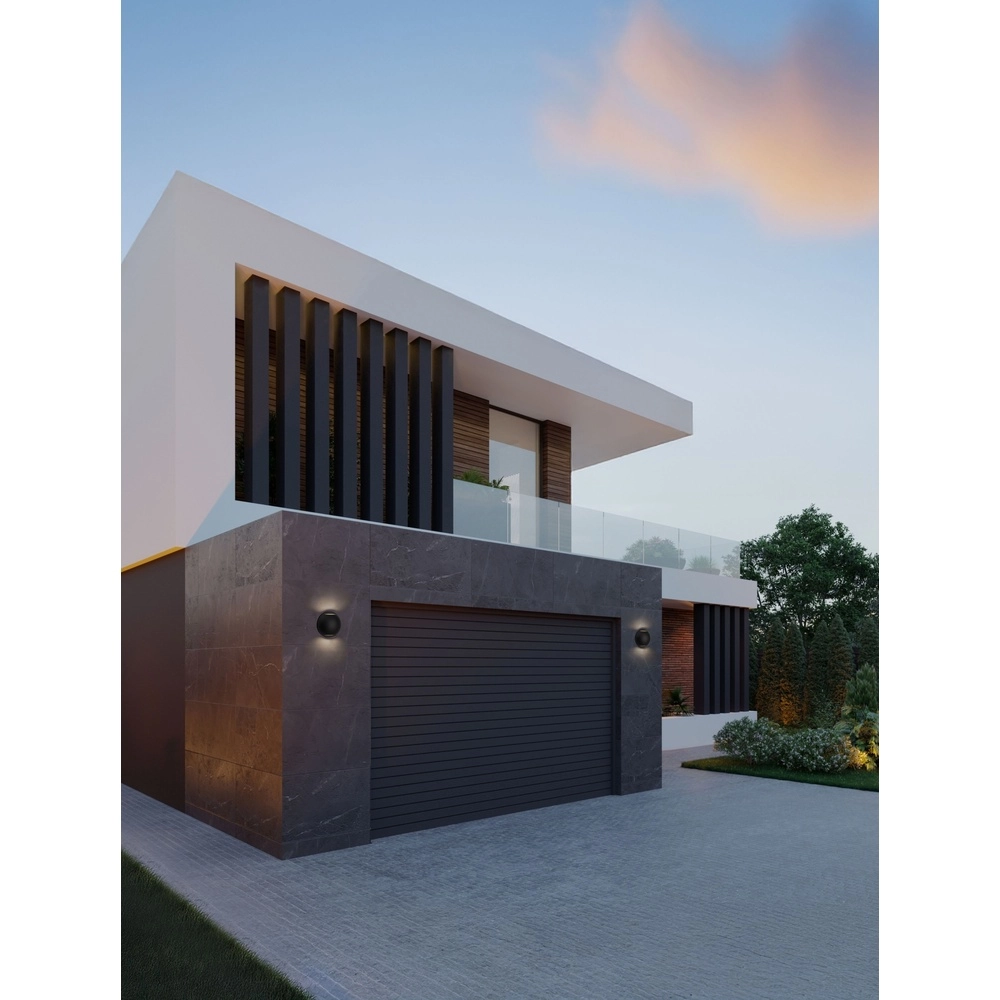 Applique murale Passo Double Noir Lyora 5212017478658