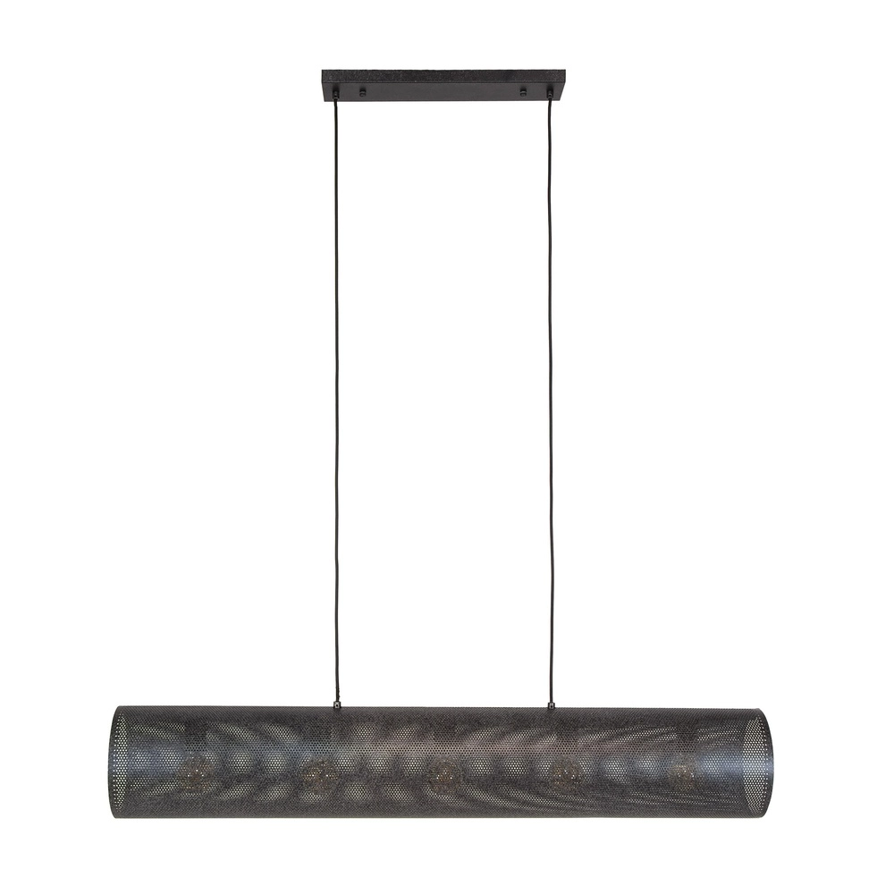 Lampe suspendue horizontale en maille Tubon 120cm - 5x E27 Lyora 8716803512245