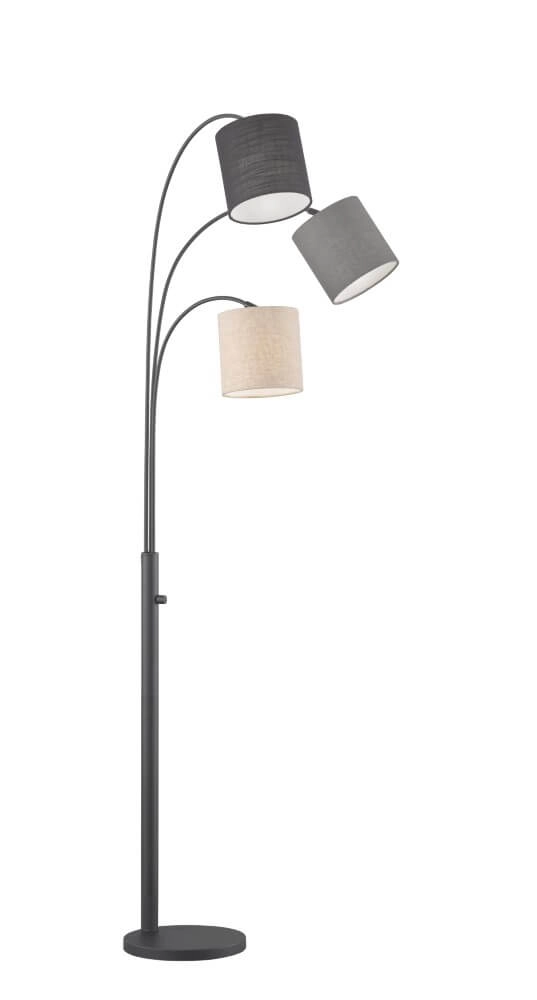 Lampe de lecture rurale Shade 3 lumières