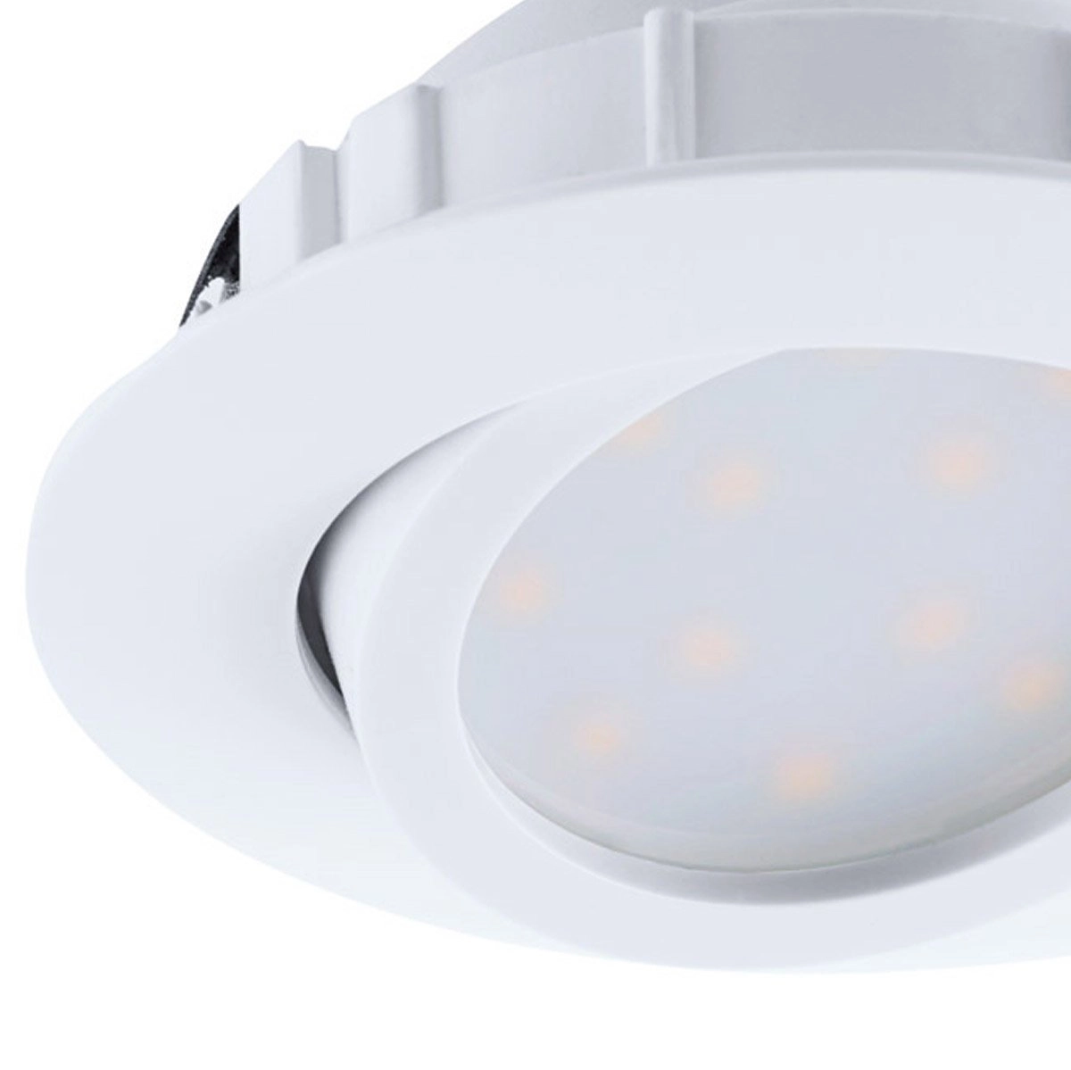 Spot de plafond LED Pineda Round 6w - 3000K - 8,4cm blanc Eglo 9002759958541