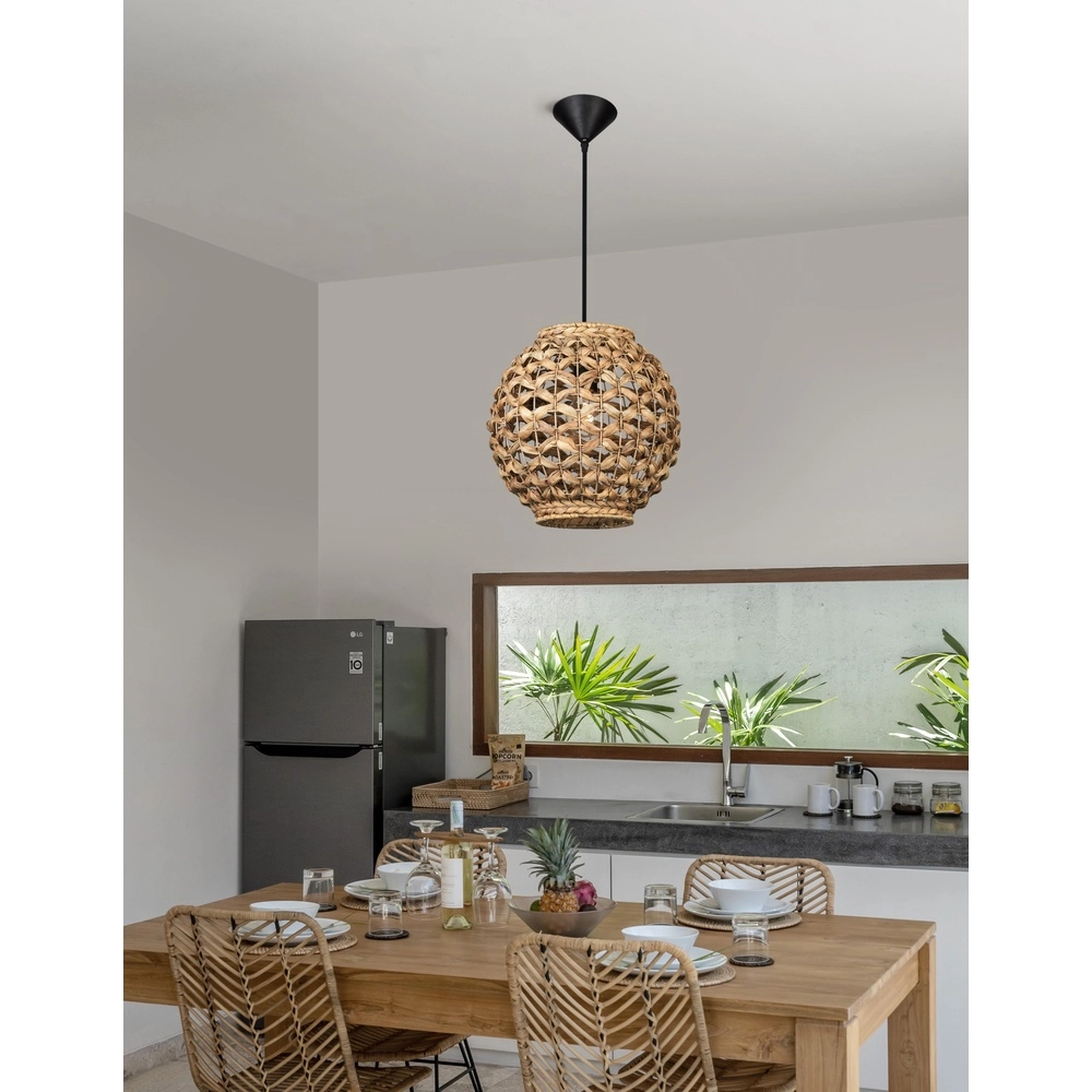 Suspension en rotin Griffin Ø 30,5 cm Suspension en rotin Griffin Ø 30,5 cm