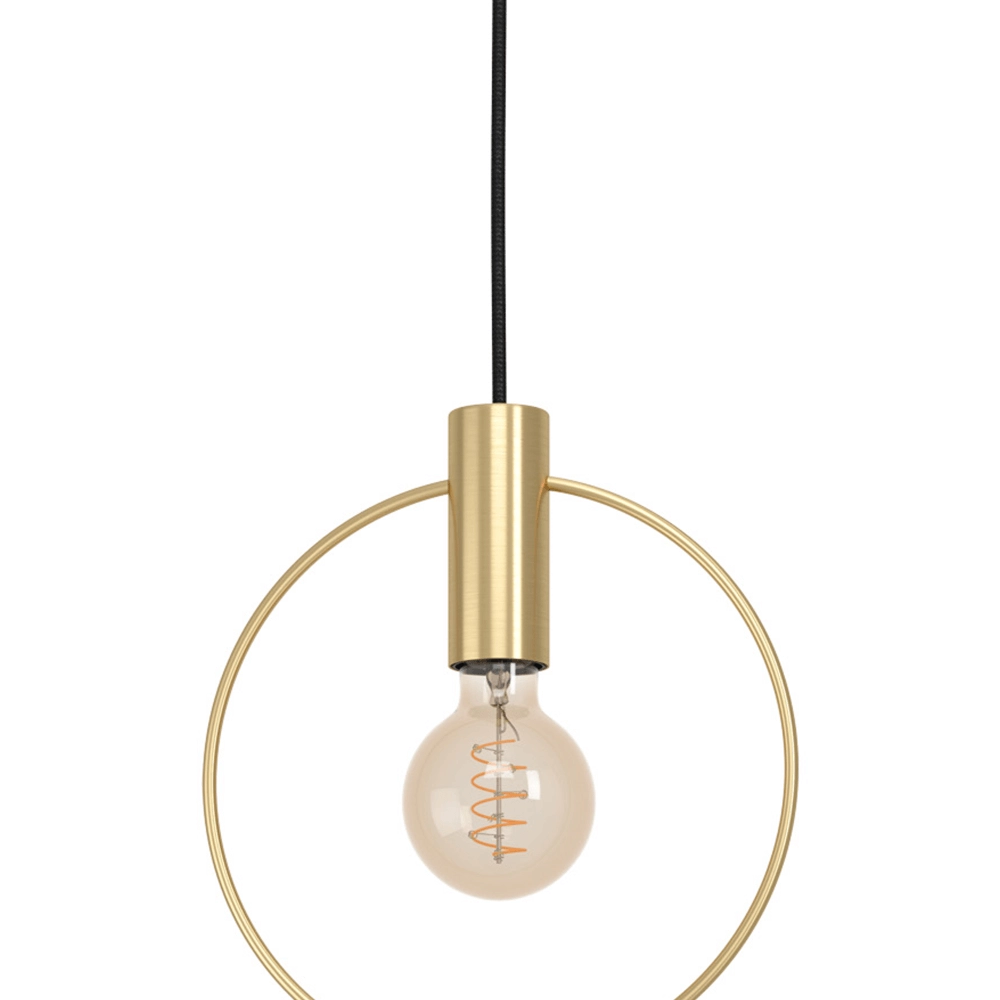 Lampe suspendue dorée Manizales Ø 25 cm Eglo 9002759988340