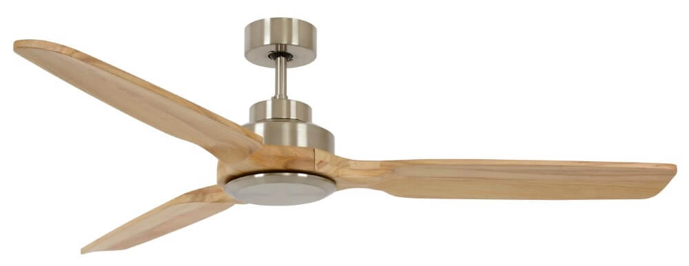Ventilateur de plafond bois clair Shoalhaven Ø142cm Ventilateur de plafond bois clair Shoalhaven Ø142cm