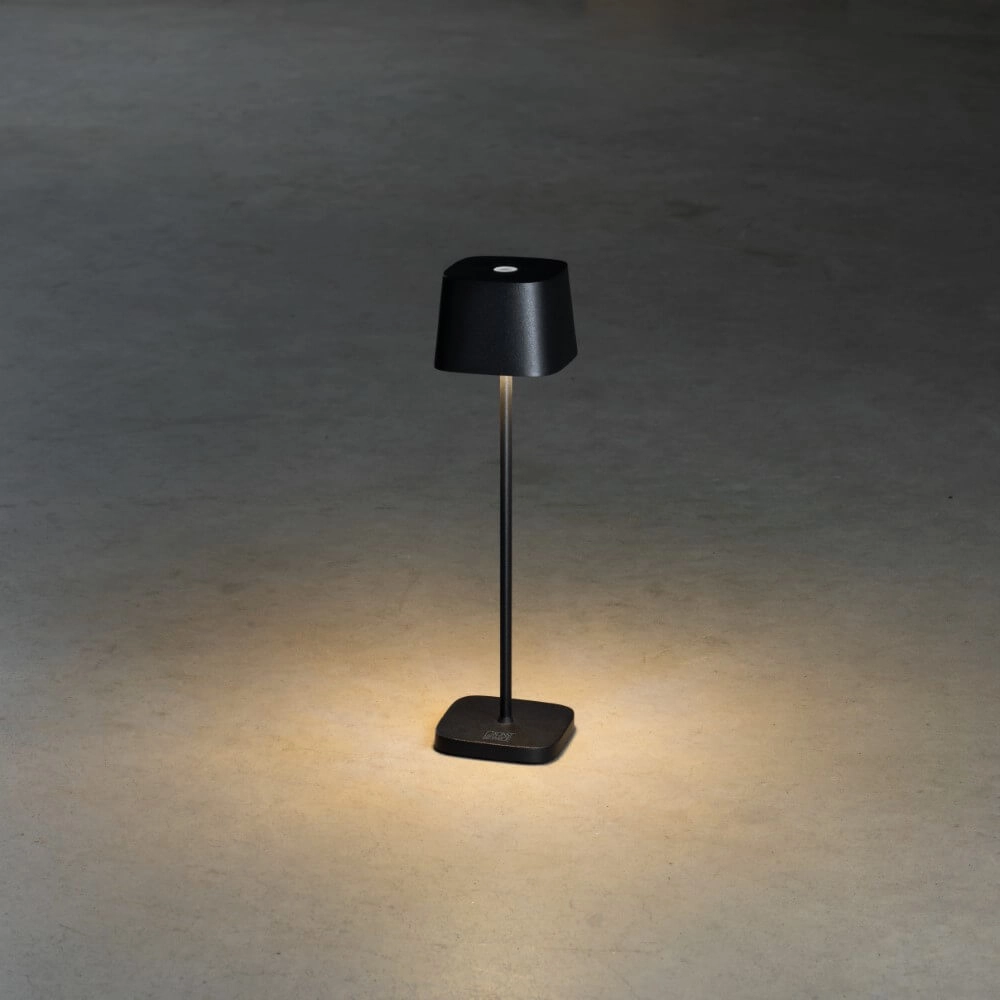 Lampe de table sans fil Capri mini noir KonstSmide 7318307829754