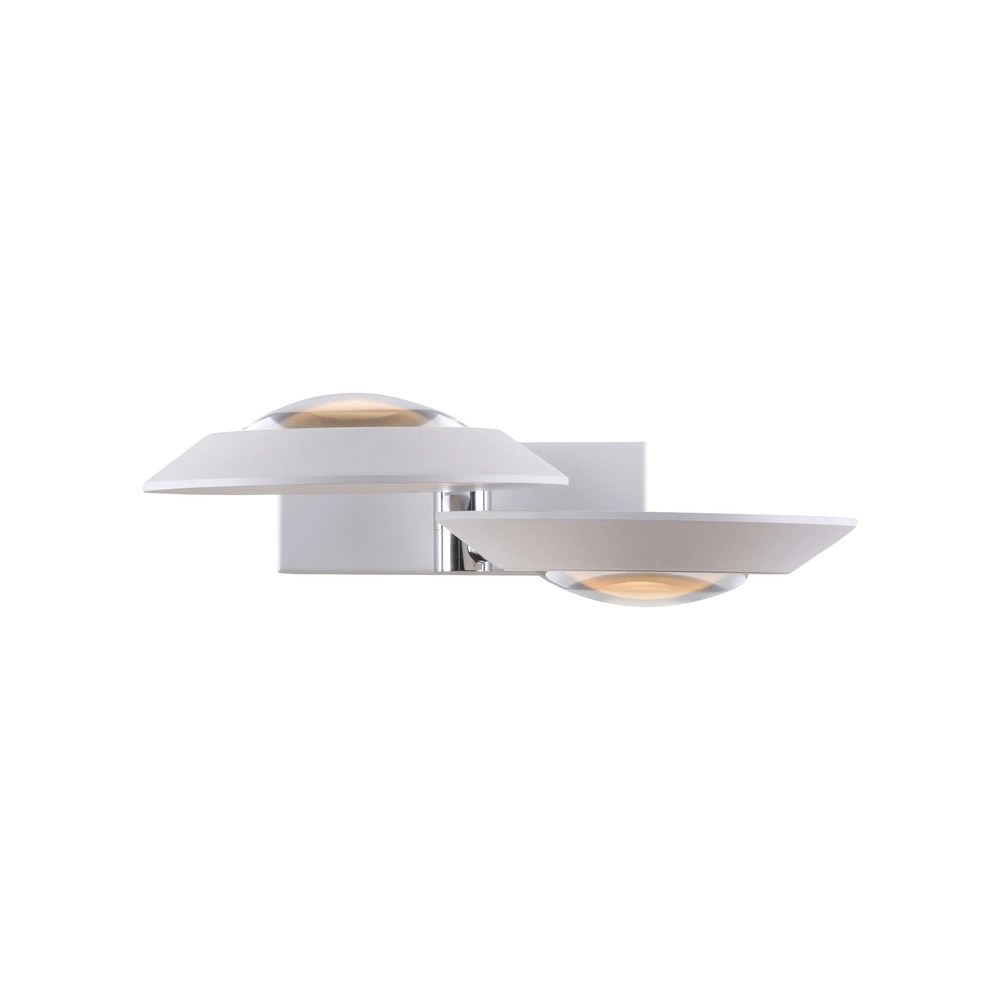 Lumière murale LED 2L Pure Oculis Blanc Paul Neuhaus 4012248397015