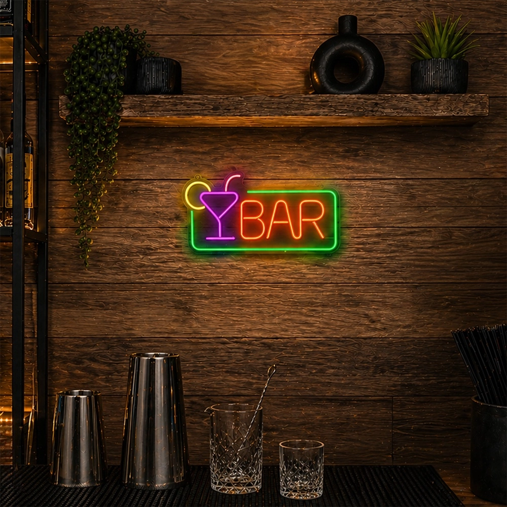Lampe murale au néon Neon-Tales « Bar » Brilliant 4004353476921