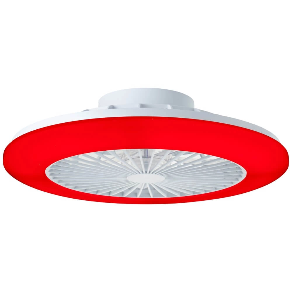 Éventail blanc Salerno avec fonction RVB Brilliant 4004353433238