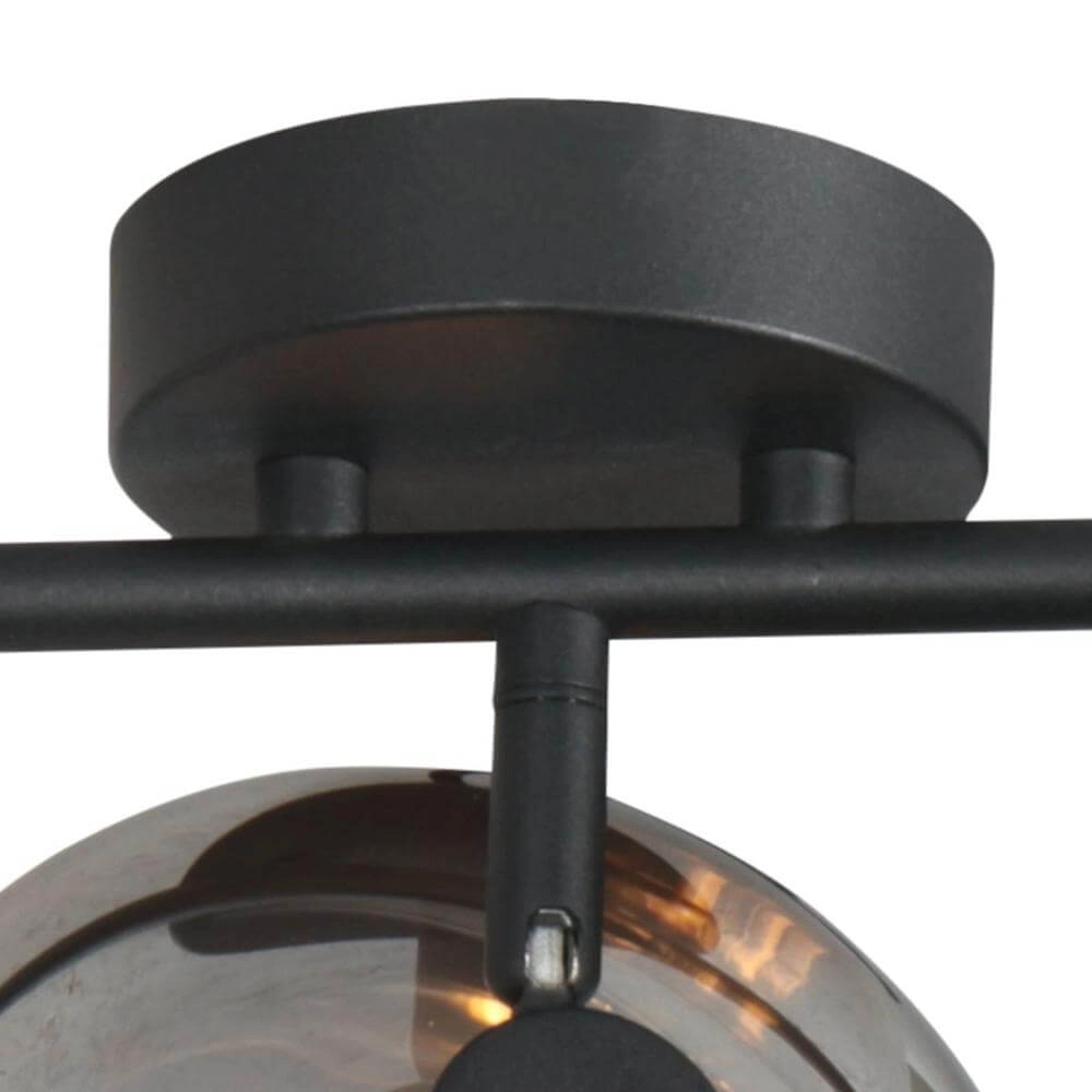 Plafonnier noir Tenebris 3 lumières Steinhauer 8712746178128