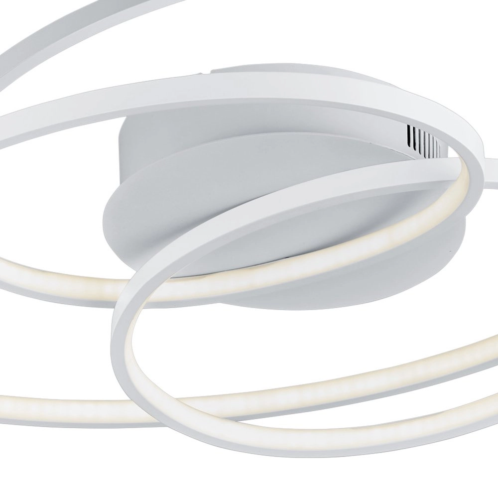 Plafonnier moderne Gale blanc Trio 4017807452235