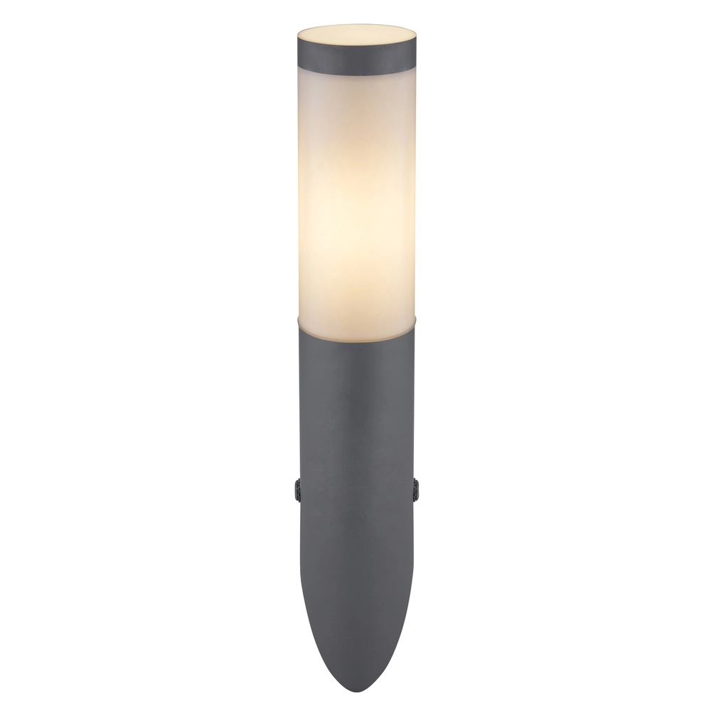 Conception de lampe extérieure Boston anthracite avec du blanc Globo 9007371413577
