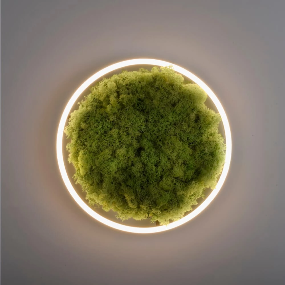 Plafonnier Green Ritus avec mousse Ø 39,3cm Just Light 4043689994792