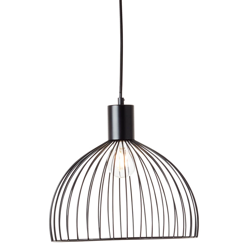 Lampe suspendue Blacky noir Ø 30cm