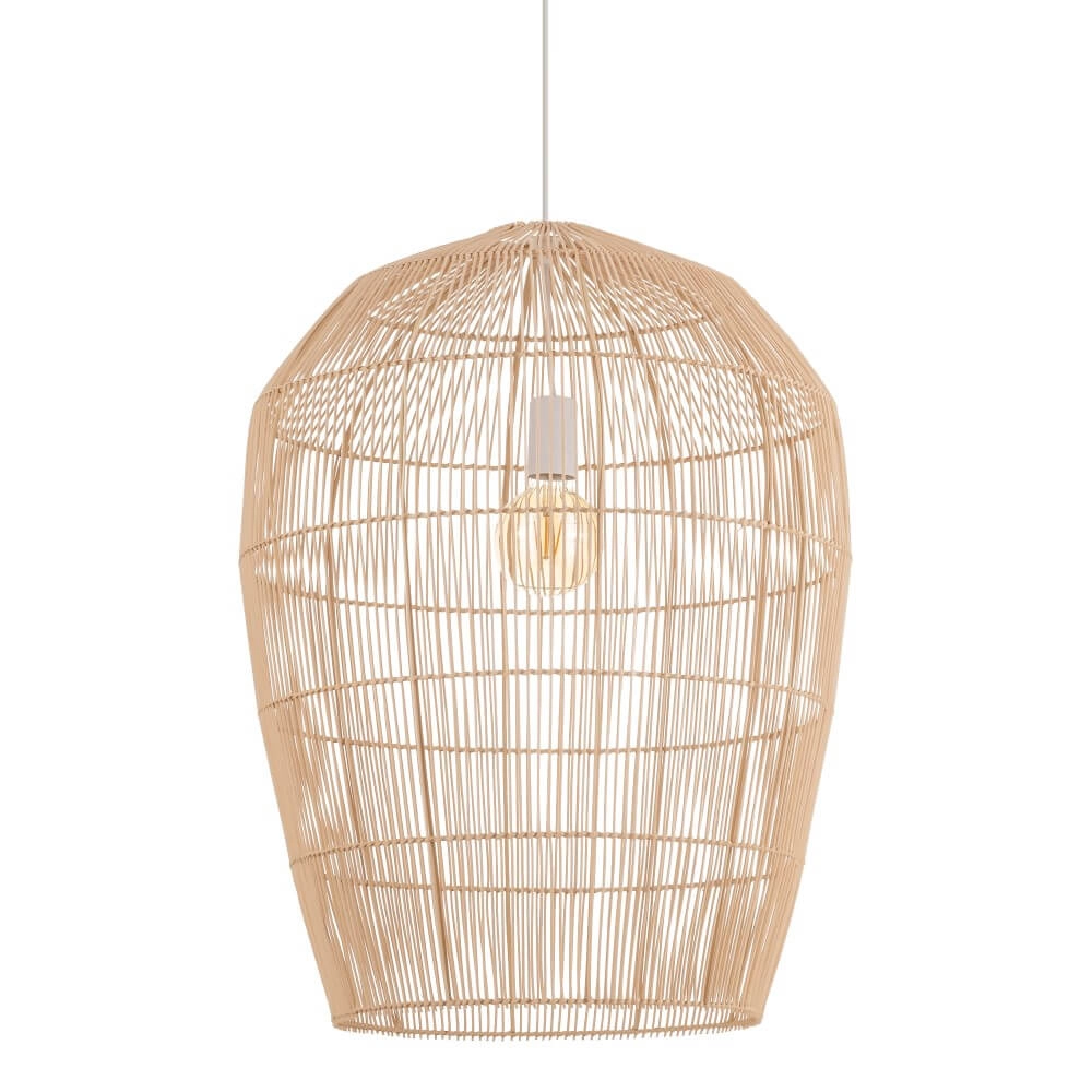 Suspension en rotin Haiti L Ø 53,5 cm Lyora 5903139111652