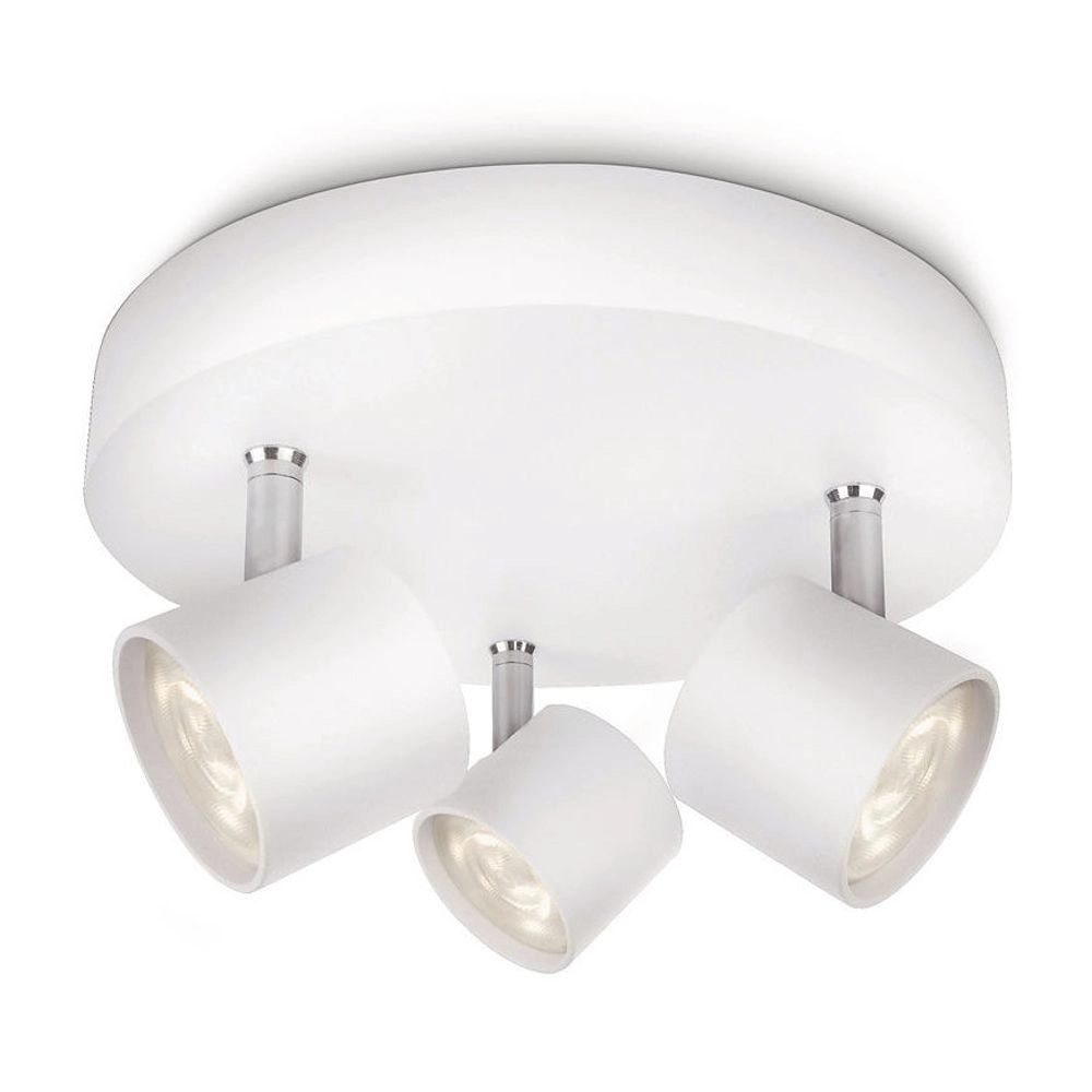 Spot de plafond LED My Living Star 3 lumières blanc Philips 8718291444886