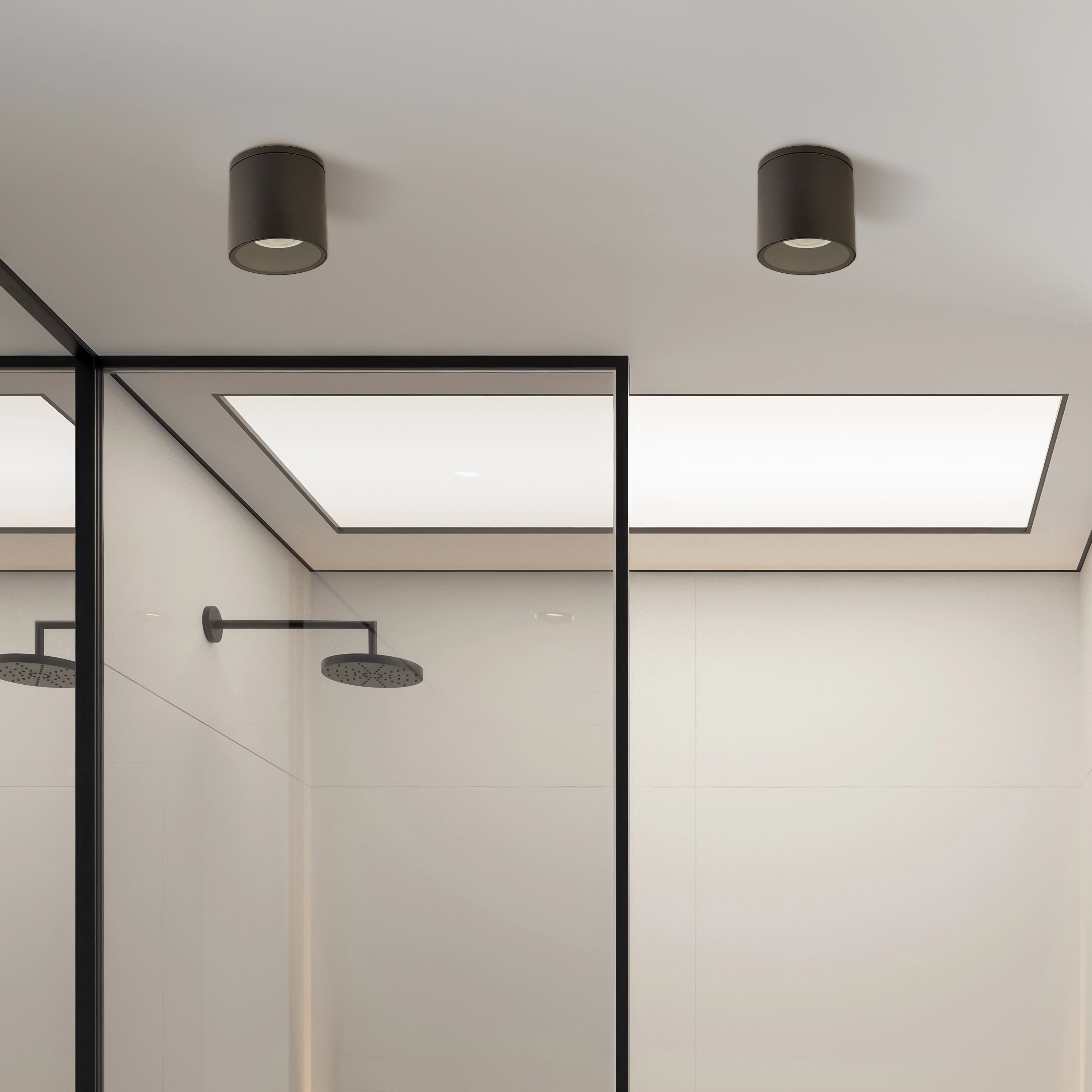 Projecteur de plafond Trafalgar Noir Lyora 5053423275949