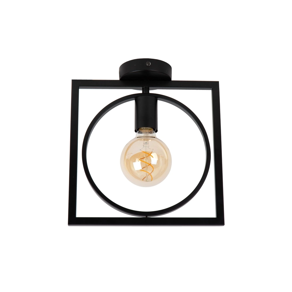 Lampe de plafond unique Suus Noir