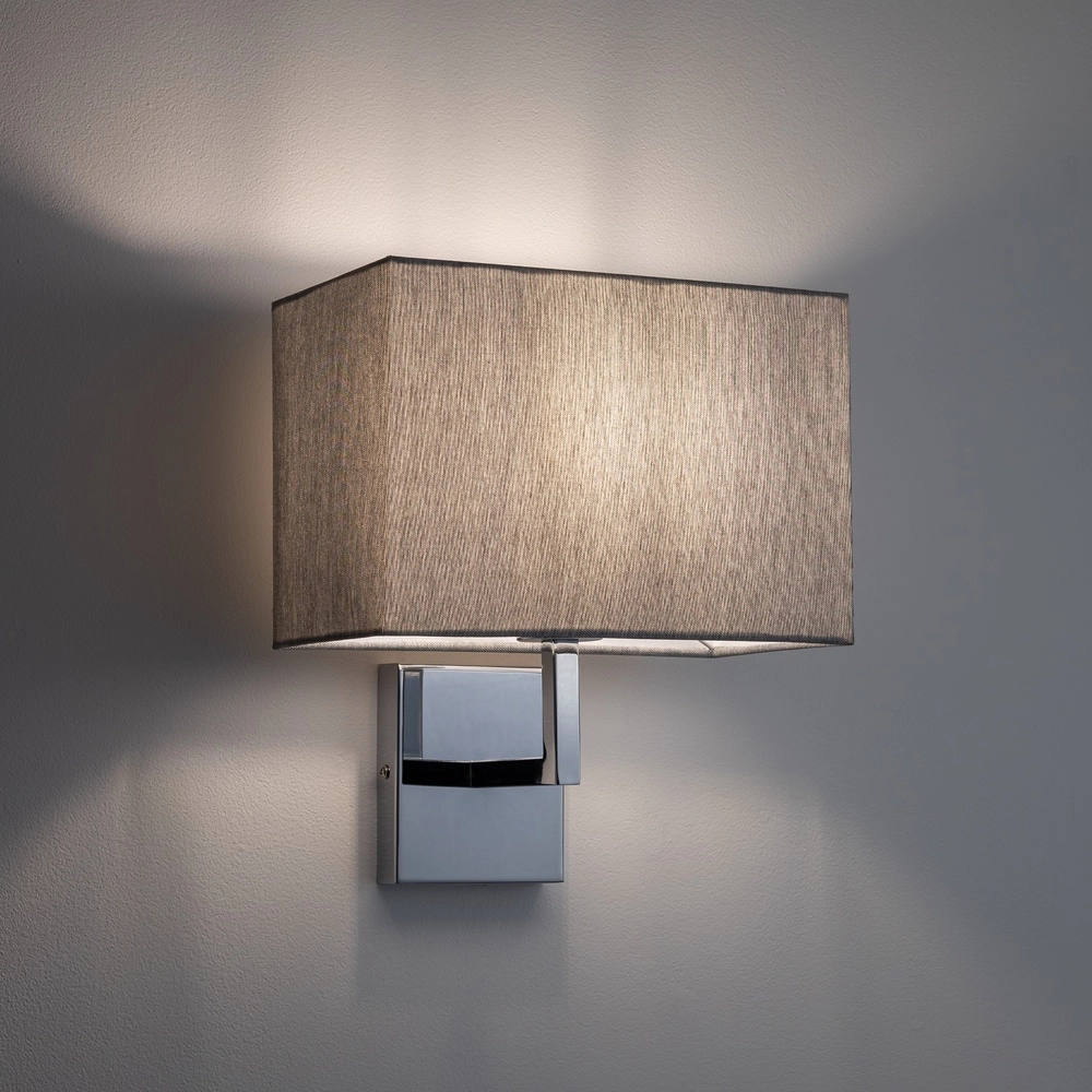 Lampe murale Hotel Mood 26 cm gris Lyora 5903139117876