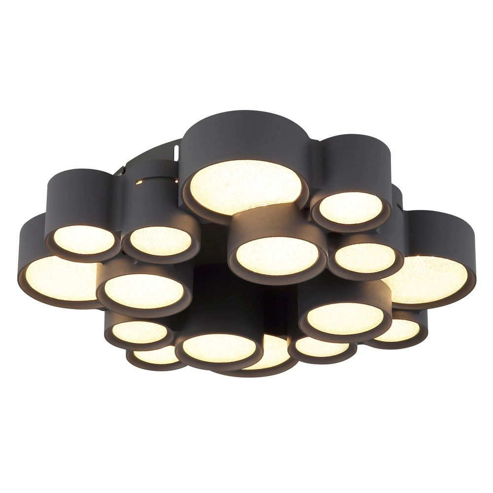 Lampe de plafond à design Darla Noir