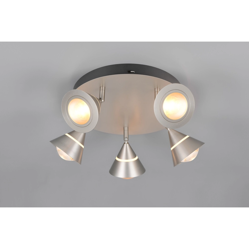Plafonnier Romeo nickel Trio 4017807670431