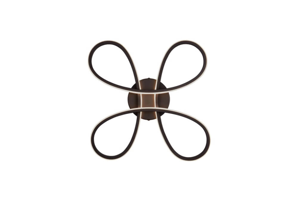 Plafonnier Fly conception noir Trio 4017807600834