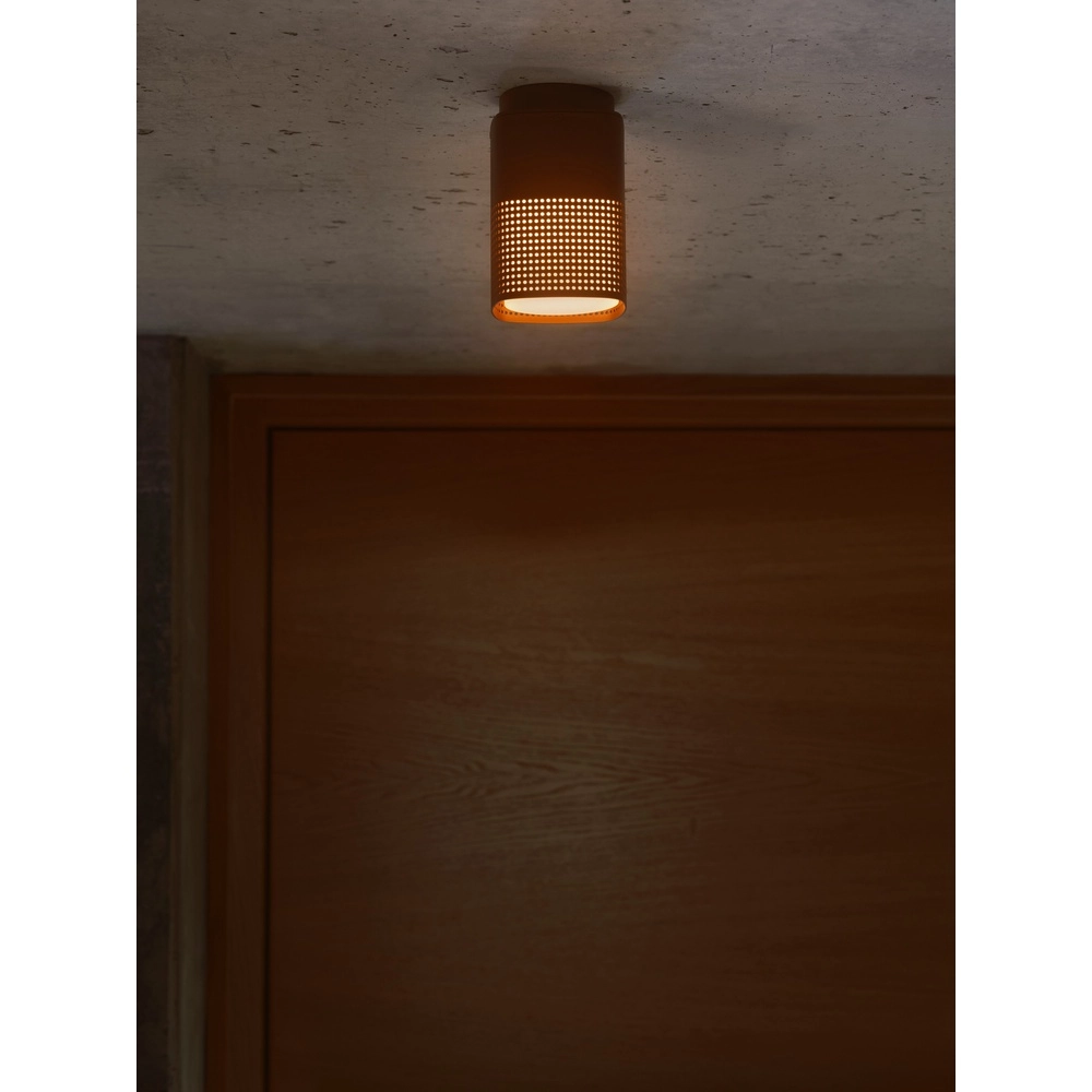 Lampe de plafond danoise Sidara  Brun rouille