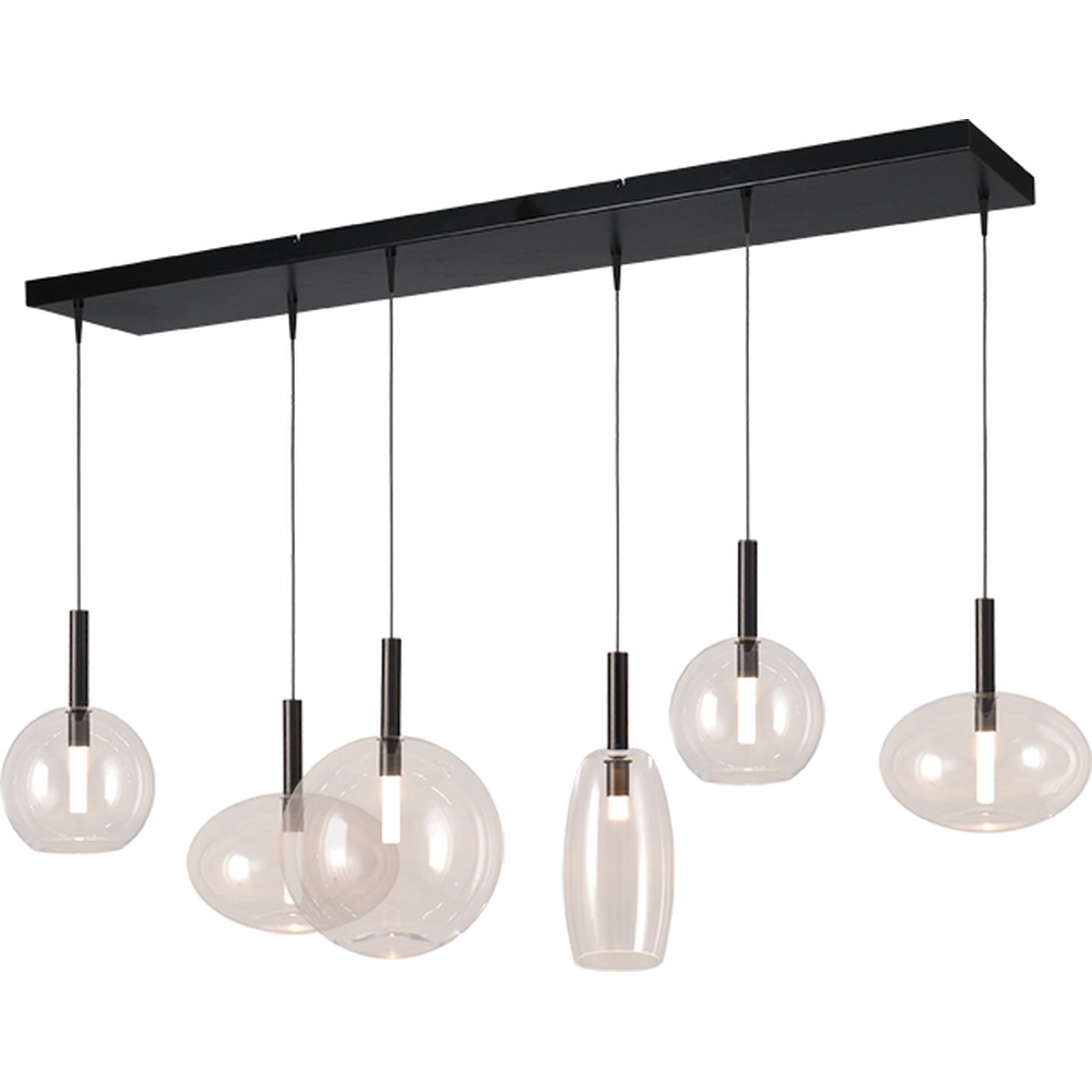 Suspension de 6L Lido Ball avec du verre transparent