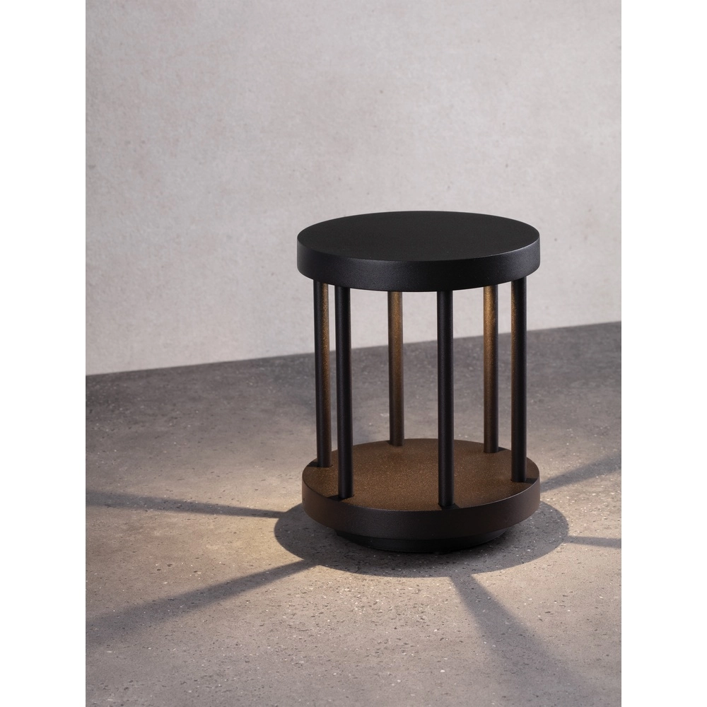 Lampe de jardin design Nereus S anthracite