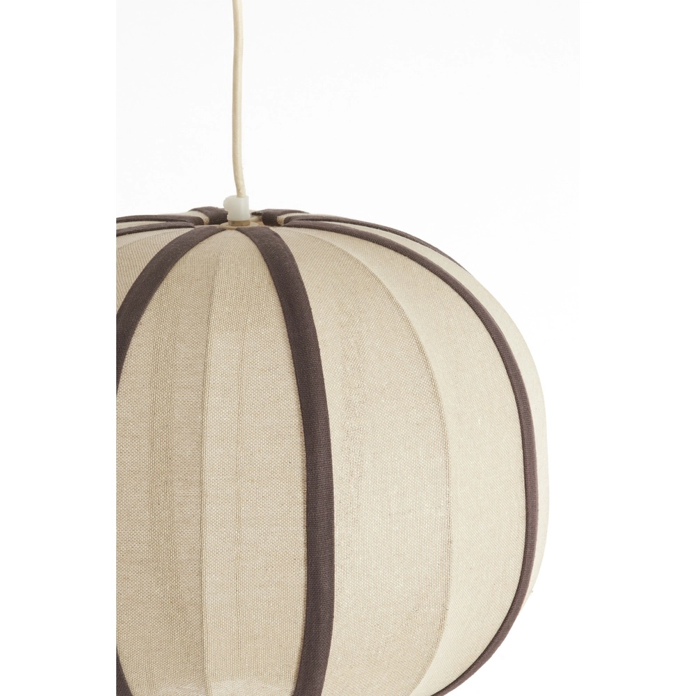 Lampe pendante Japandi Esmiria Ø 40 cm - brun foncé Light & Living 8717807835934