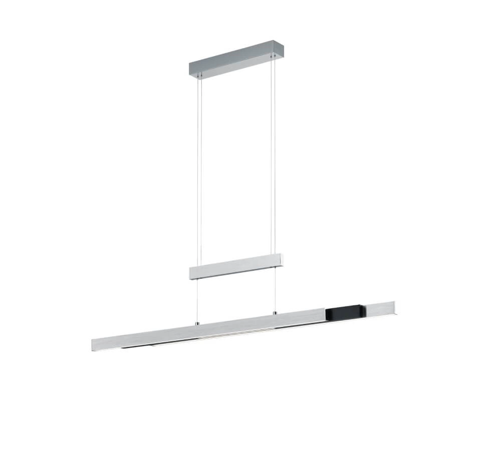 Lampe suspendue Trajan métal brossé Trio 4017807504439