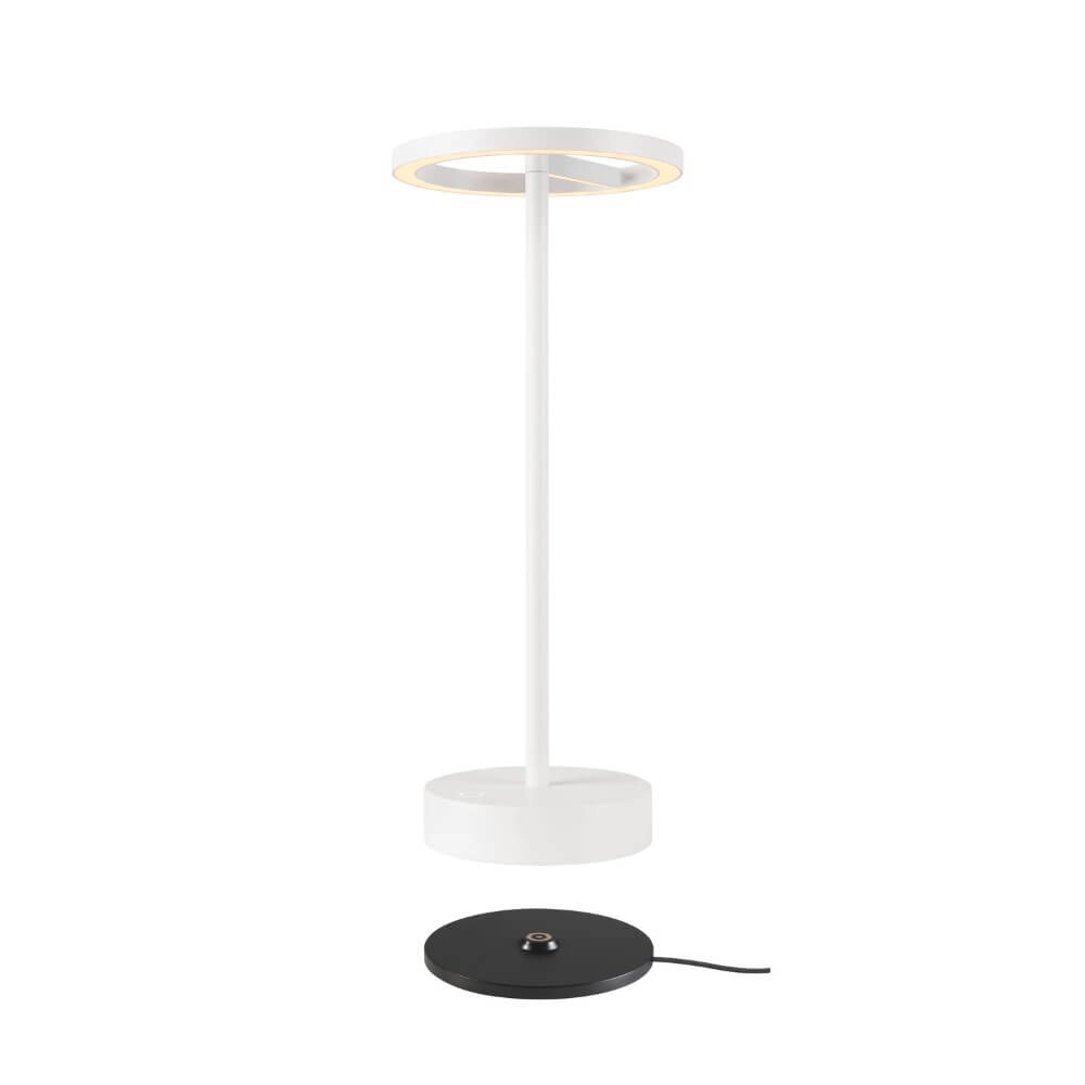 Lampe de table d'extérieur Vinolina One blanc - rechargeable SLV 4024163276320