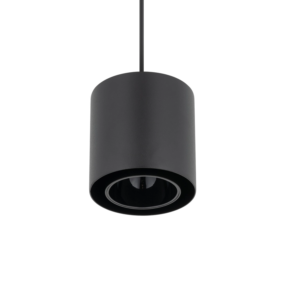 Lampe pendante moderne Point Duo noir Ø 13cm Lyora 5903139115124
