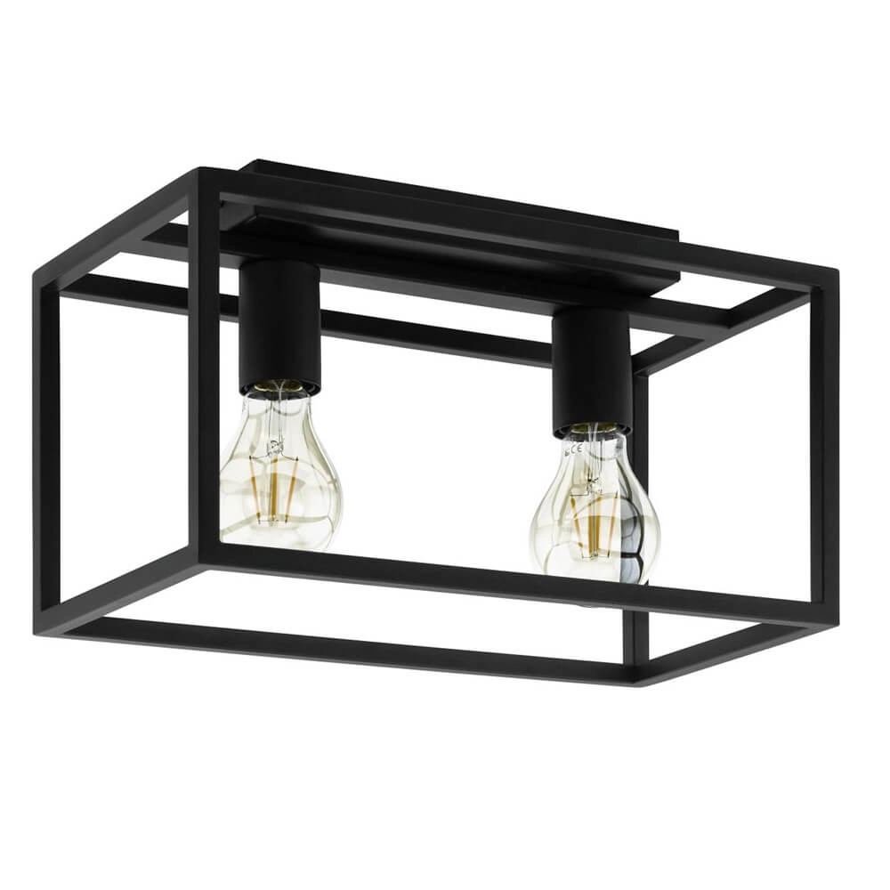 Plafonnier noir Eldrick Plafonnier noir Eldrick