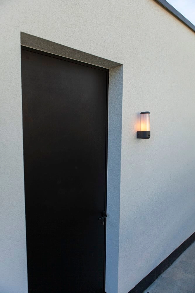 Applique anthracite Heros avec capteur Lutec 6939412014920