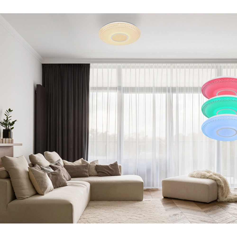 Lampe de plafond Klemens Ø 50cm Globo 9007371387700