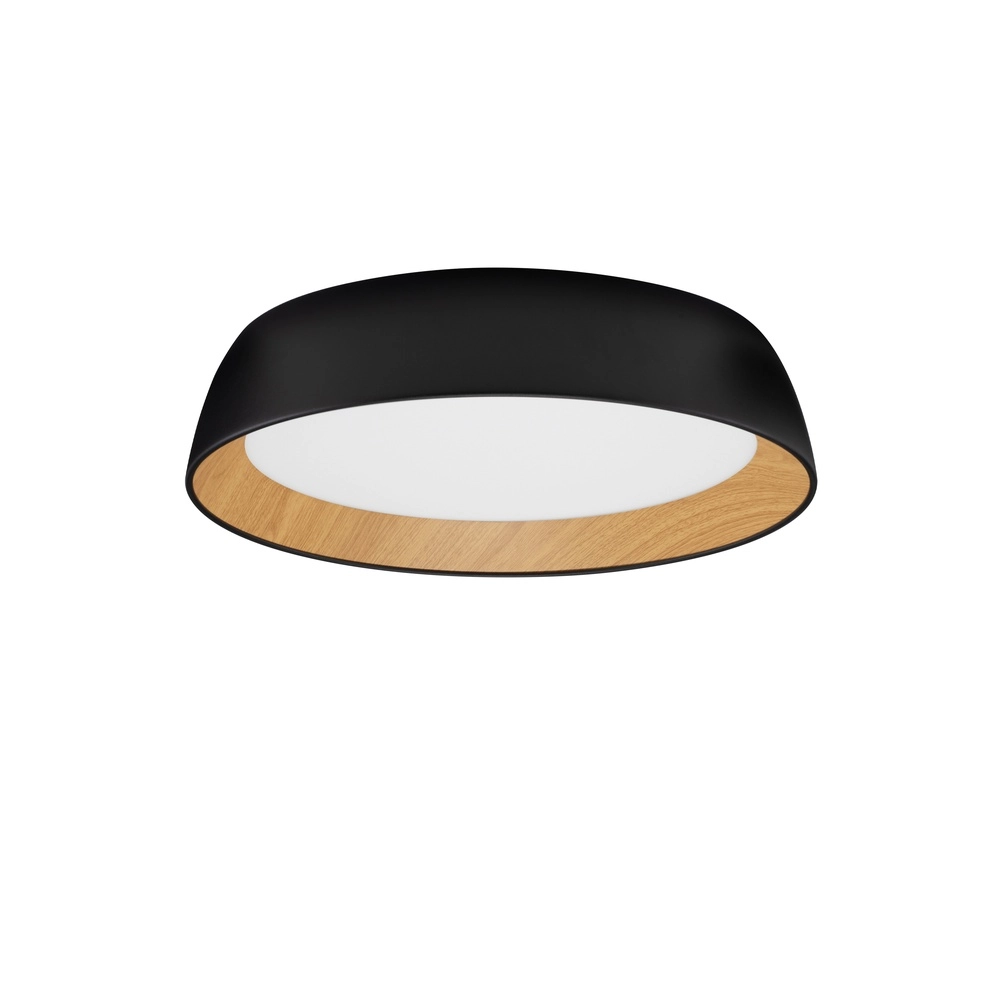 Plafonnier Sigi  Ø 45cm noir Lyora 5212017448644