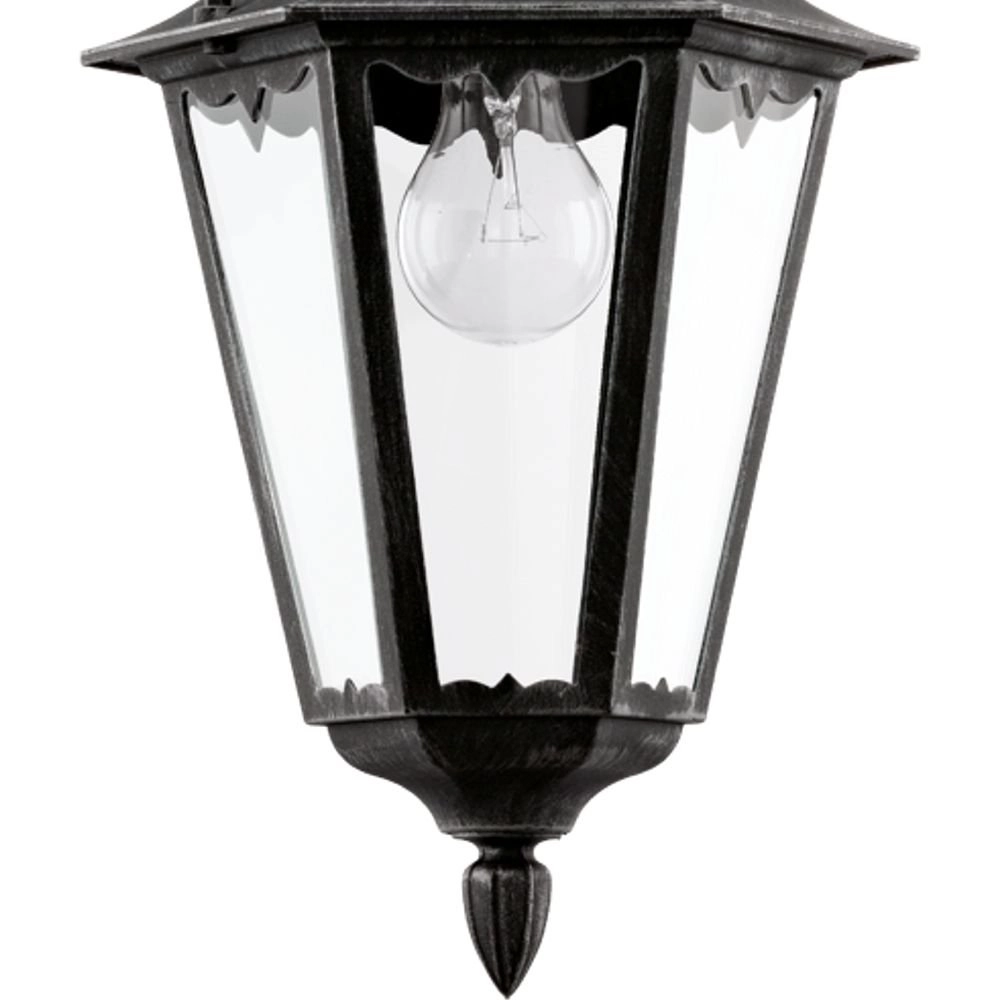 Lampe d'extérieur Navedo suspendu noir argent Eglo 9002759934569