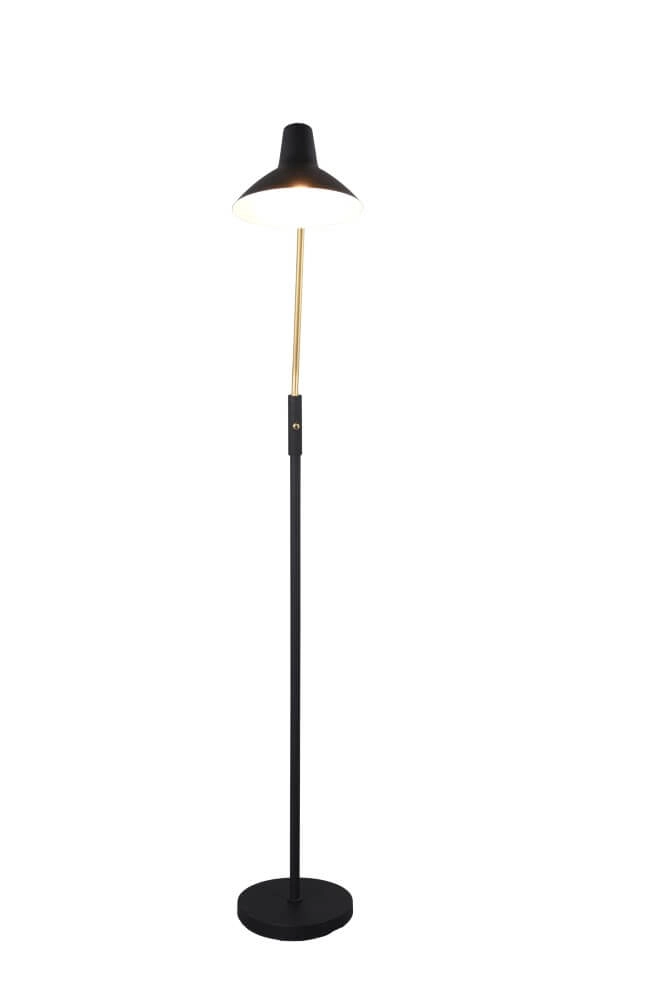 Lampe de lecture sur pied Traveller noir Trio 4017807613735