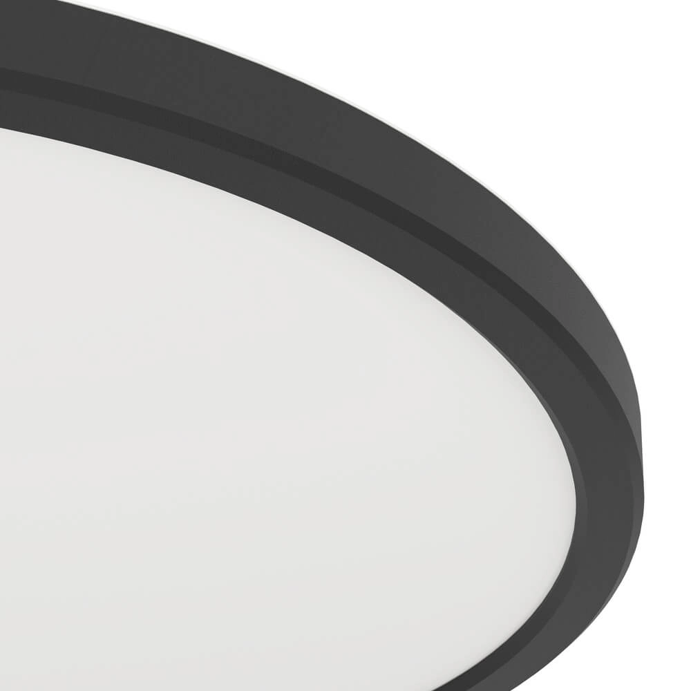 Plafonnier Minerario noir Ø 30cm Eglo 9008606313563