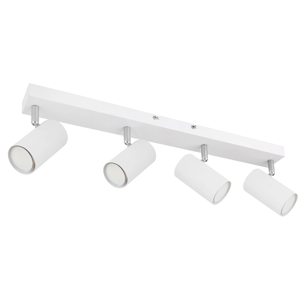 Lampe de plafond à 4 lumières Robby Blanc Globo 9007371439546