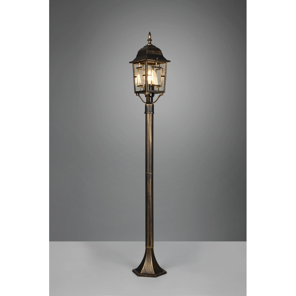 Lampadaire Volturno brun antique Trio 4017807543605