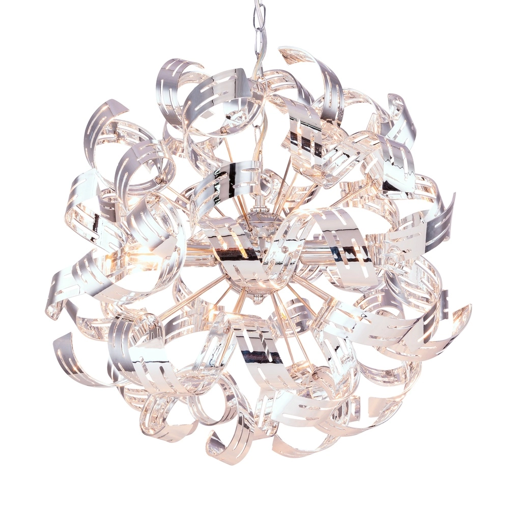 Lampe suspendue Falla Chrome Globo 9007371385263