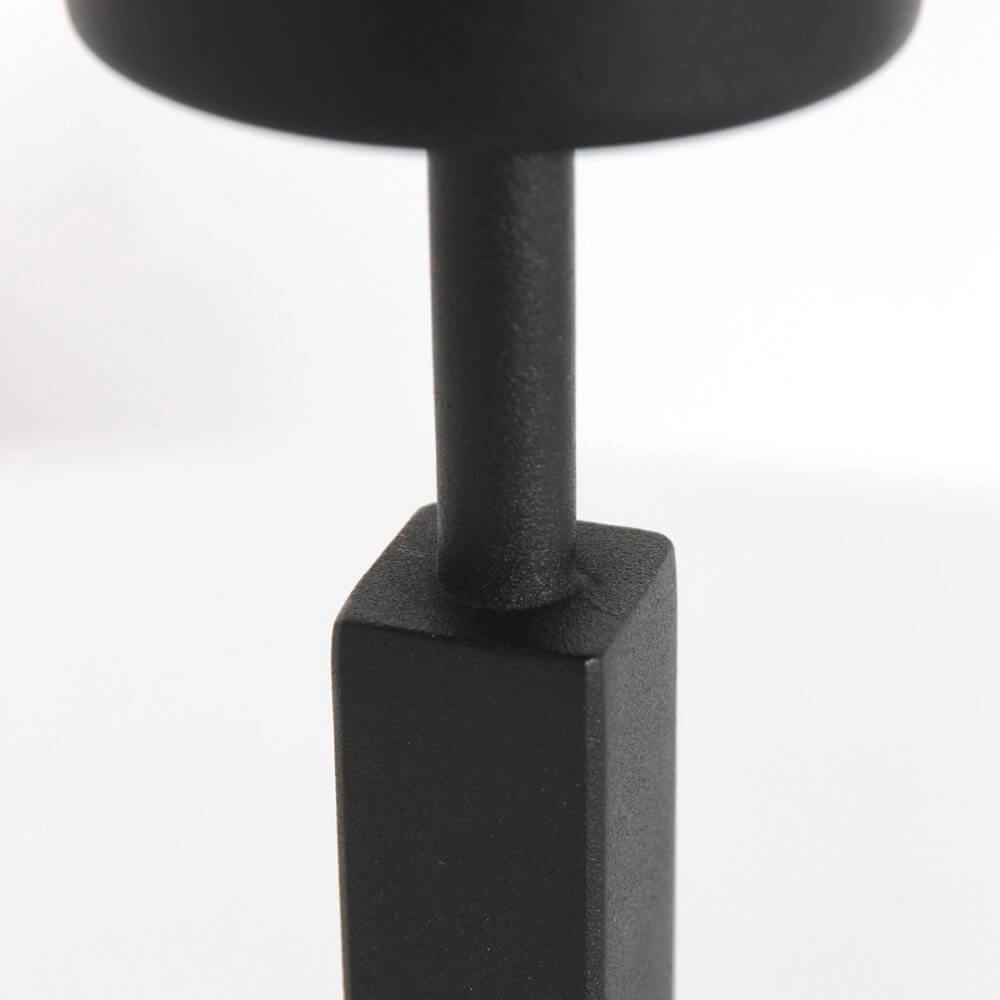 Lampe de table Stanger noir avec velours doré Steinhauer 8712746146349