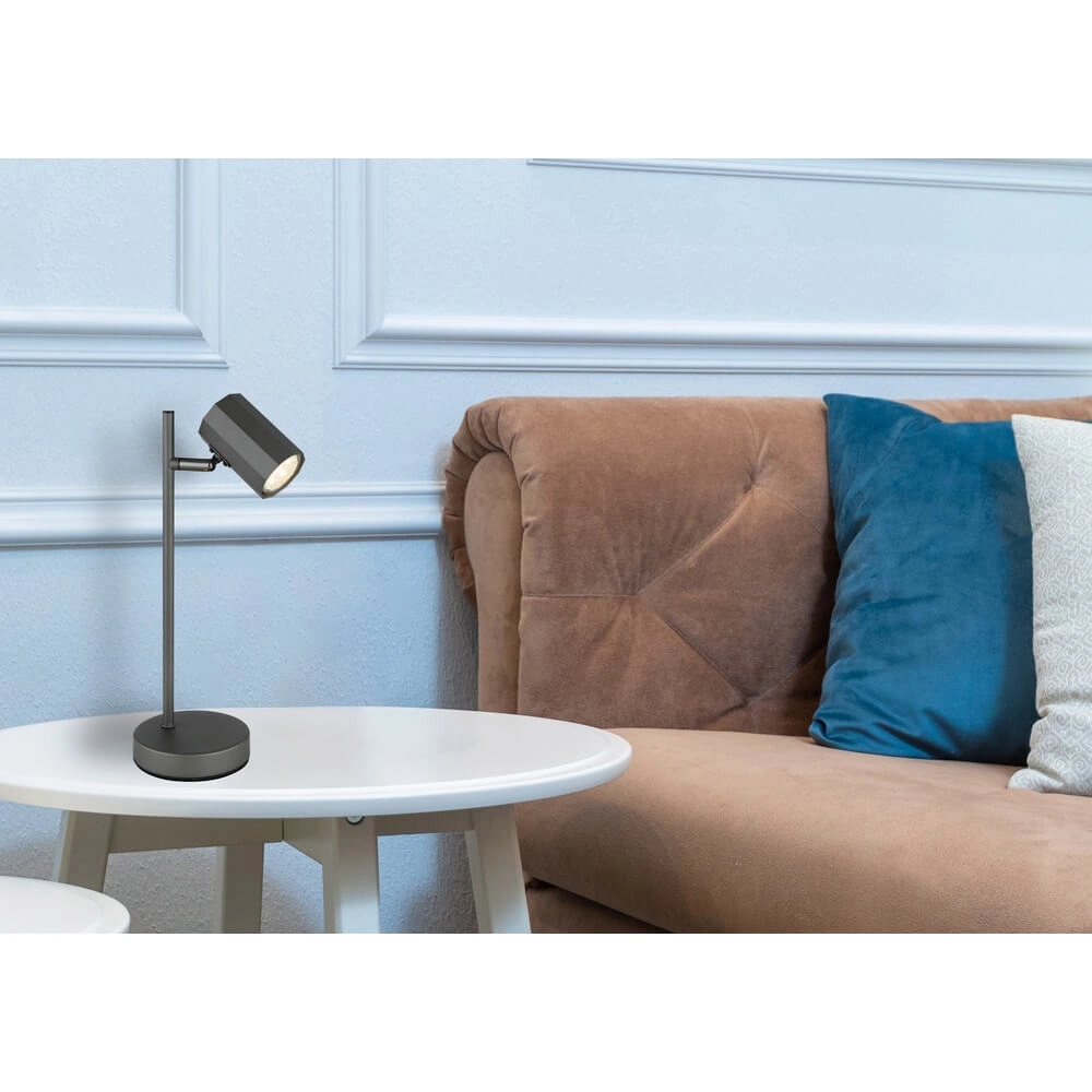 Lampe de table grise James cheville Globo 9007371453849