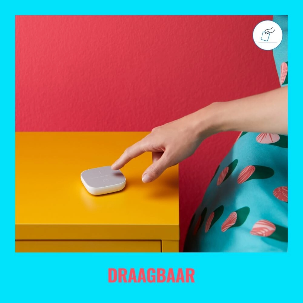 Commutateur sans fil Portable Button WiZ 8719514554795