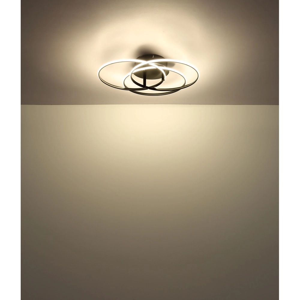 Lampe de plafond à design Kombos Noir Globo 9007371531479